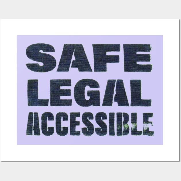 Safe Legal Accessible Wall Art by leemeredith